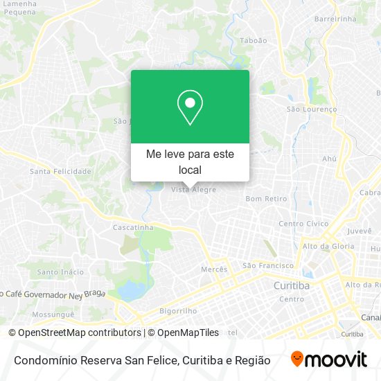 Condomínio Reserva San Felice mapa