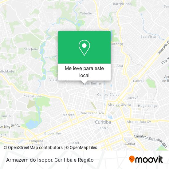 Armazem do Isopor mapa