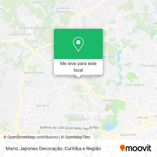 Mario Japones Decoração mapa