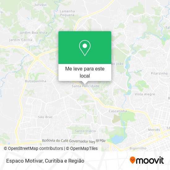 Espaco Motivar mapa