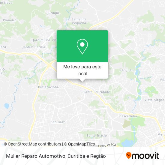 Muller Reparo Automotivo mapa