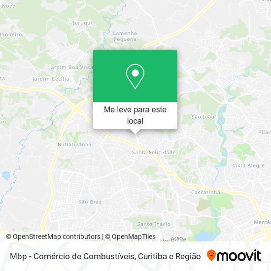 Mbp - Comércio de Combustíveis mapa