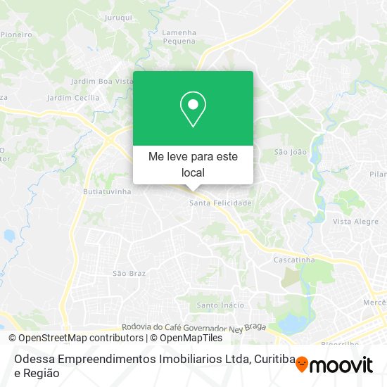 Odessa Empreendimentos Imobiliarios Ltda mapa