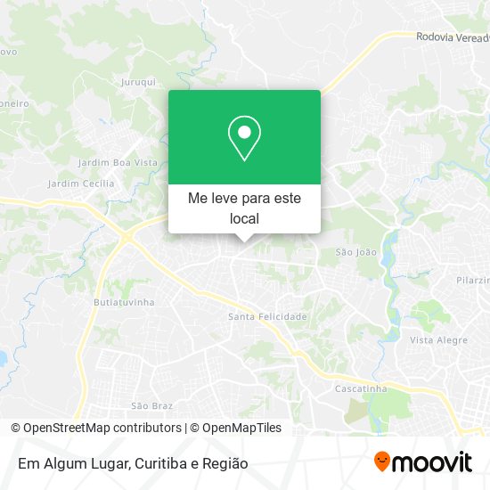 Em Algum Lugar mapa