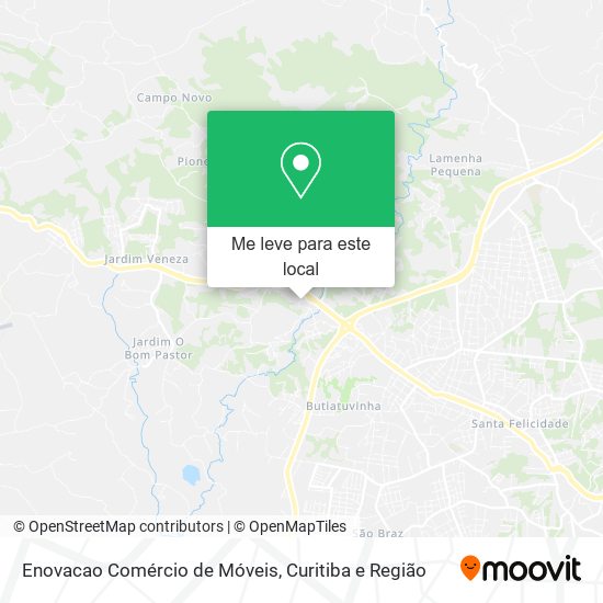 Enovacao Comércio de Móveis mapa
