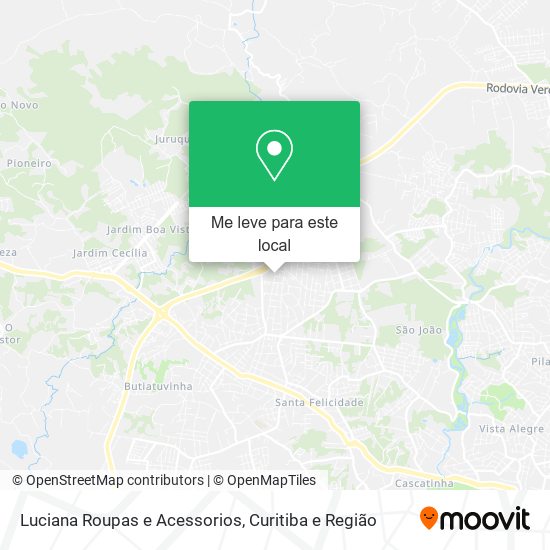 Luciana Roupas e Acessorios mapa