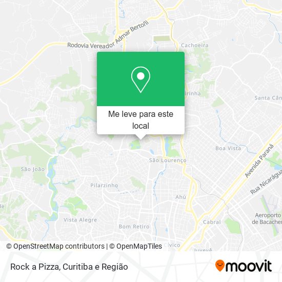 Rock a Pizza mapa