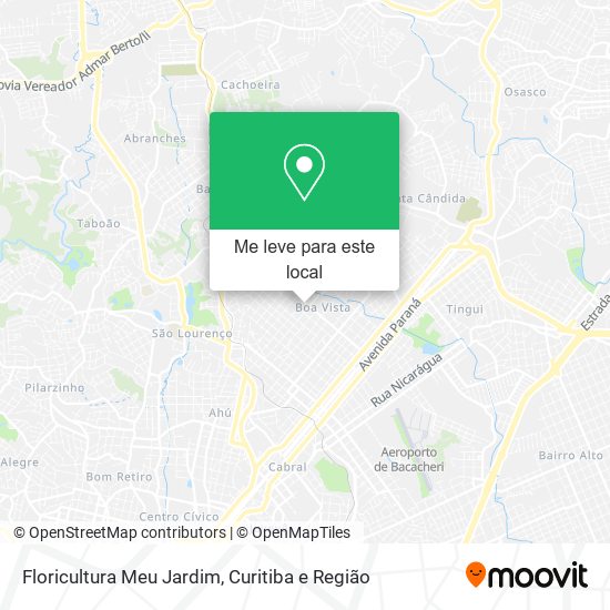 Floricultura Meu Jardim mapa