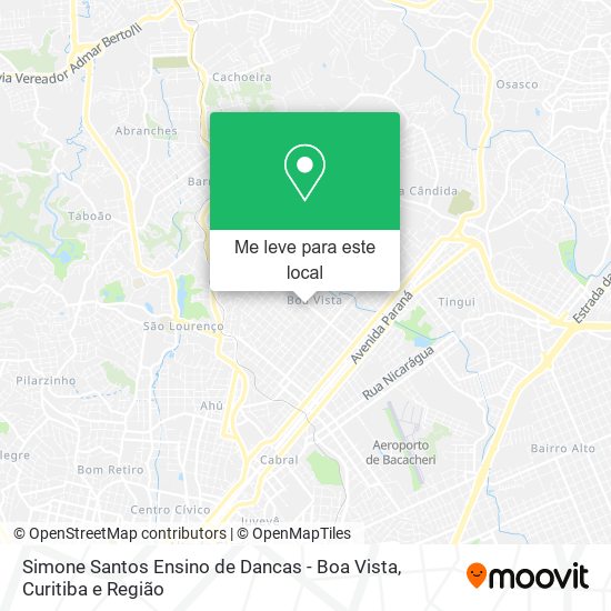 Simone Santos Ensino de Dancas - Boa Vista mapa