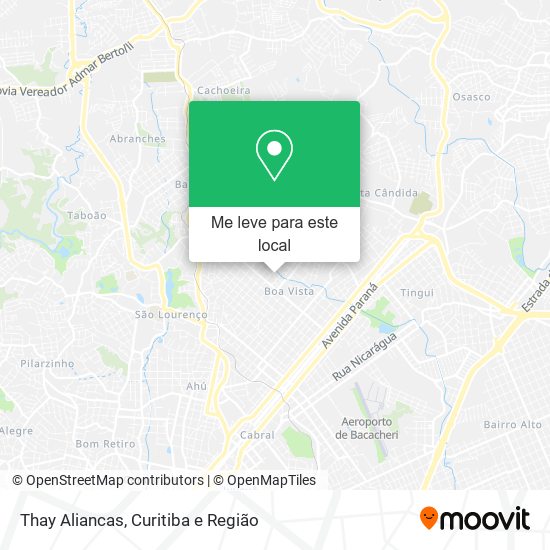 Thay Aliancas mapa