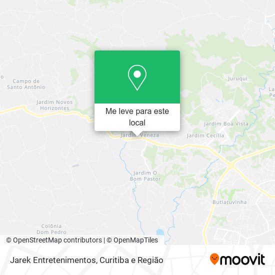 Jarek Entretenimentos mapa