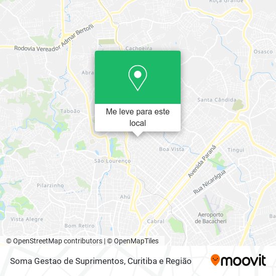 Soma Gestao de Suprimentos mapa