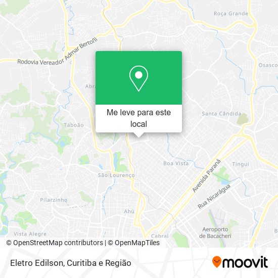 Eletro Edilson mapa