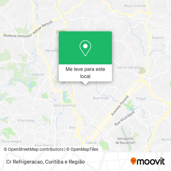 Cr Refrigeracao mapa