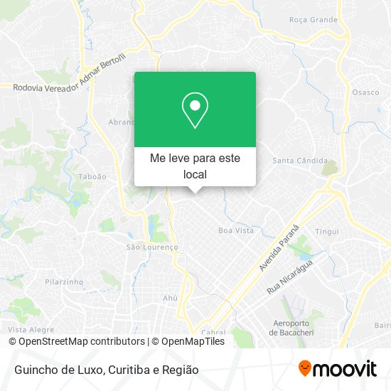 Guincho de Luxo mapa