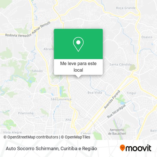 Auto Socorro Schirmann mapa