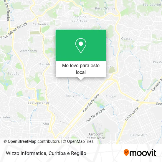 Wizzo Informatica mapa