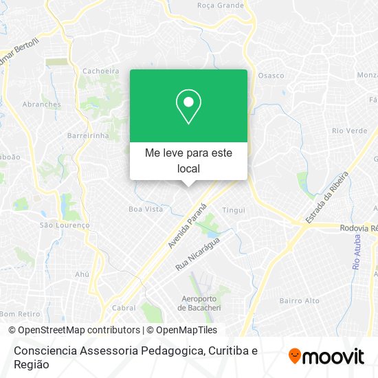 Consciencia Assessoria Pedagogica mapa