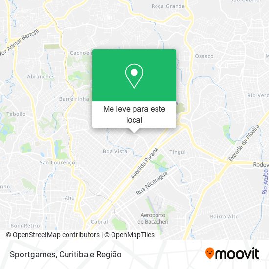 Sportgames mapa