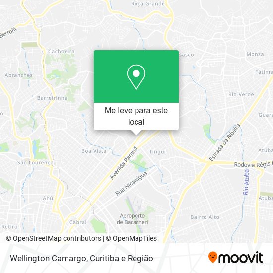 Wellington Camargo mapa