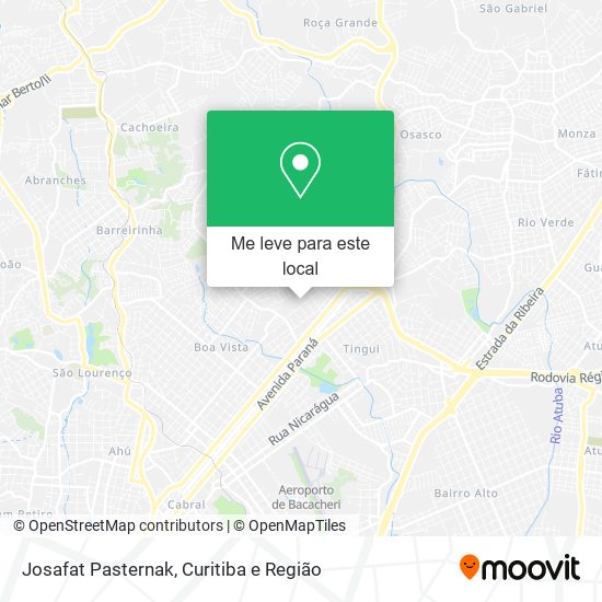Josafat Pasternak mapa