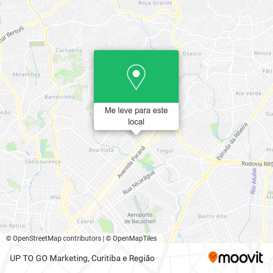 UP TO GO Marketing mapa