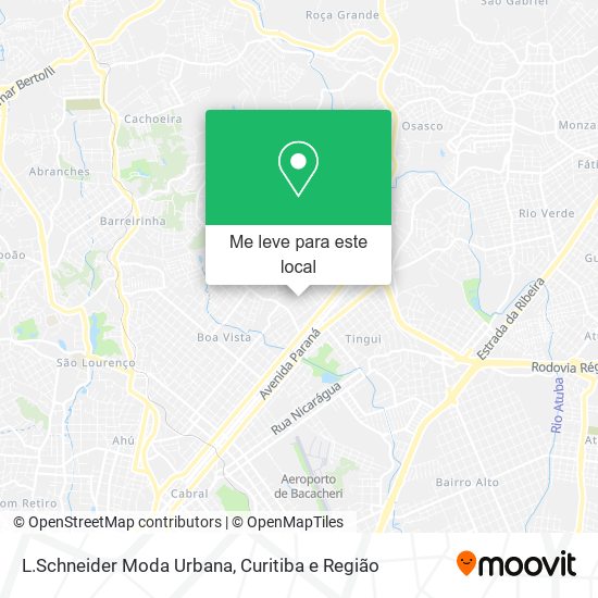 L.Schneider Moda Urbana mapa