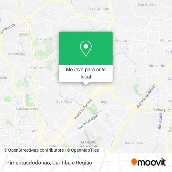 Pimentasdodonao mapa
