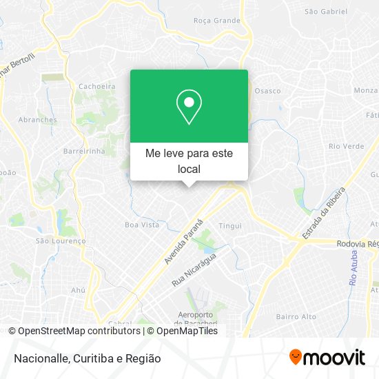 Nacionalle mapa