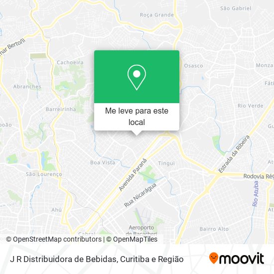 J R Distribuidora de Bebidas mapa