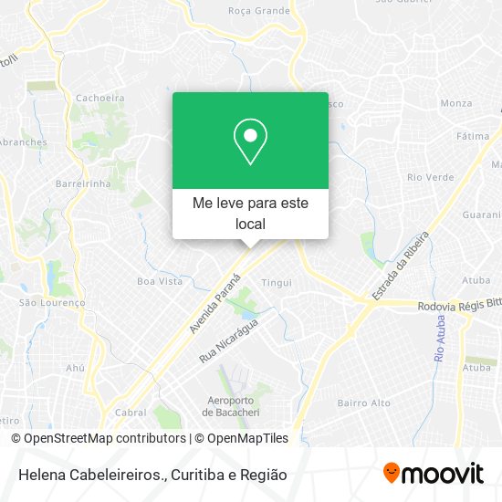 Helena Cabeleireiros. mapa