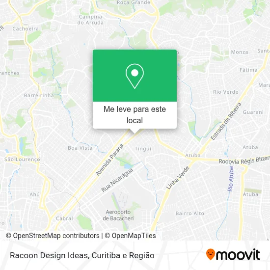 Racoon Design Ideas mapa