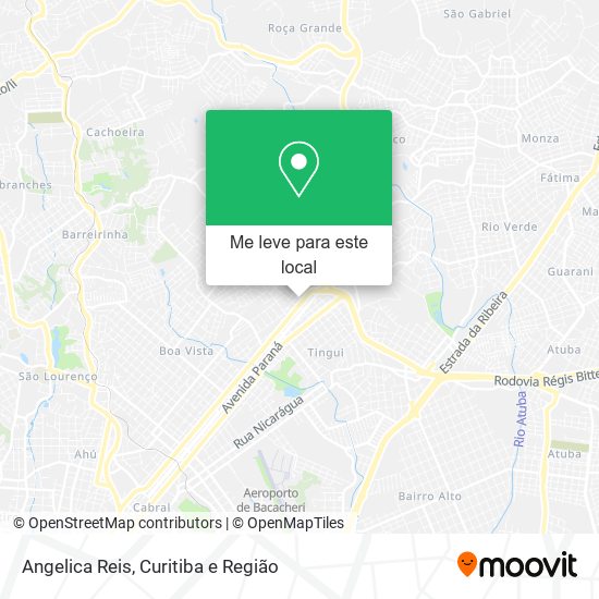 Angelica Reis mapa