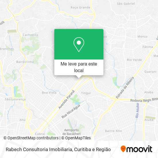 Rabech Consultoria Imobiliaria mapa