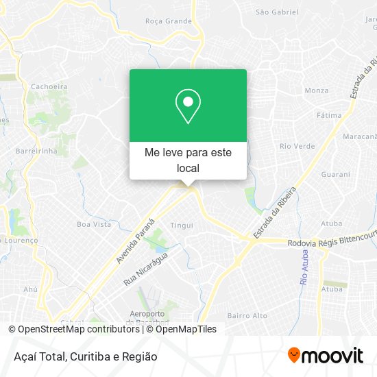 Açaí Total mapa