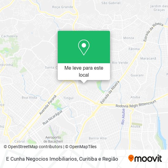 E Cunha Negocios Imobiliarios mapa