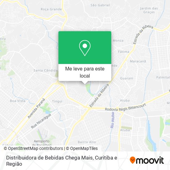 Distribuidora de Bebidas Chega Mais mapa
