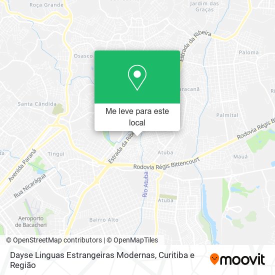 Dayse Linguas Estrangeiras Modernas mapa