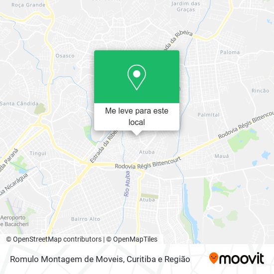 Romulo Montagem de Moveis mapa