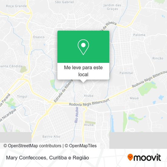 Mary Confeccoes mapa