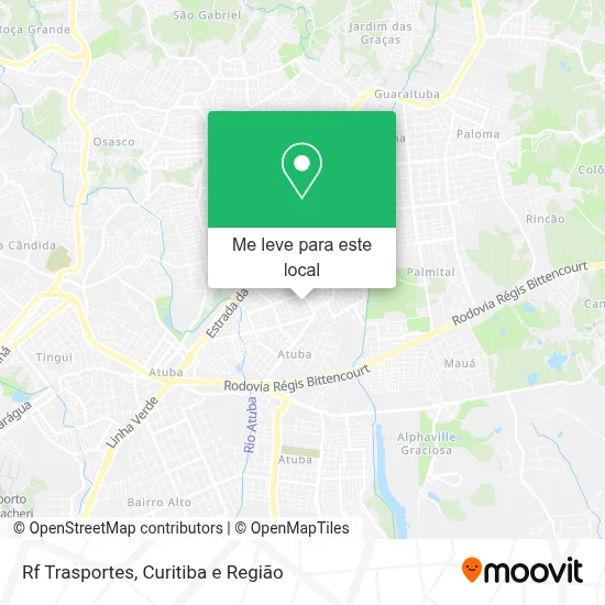Rf Trasportes mapa