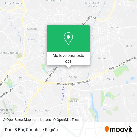 Doni S Bar mapa
