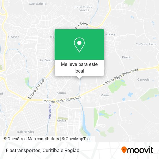 Flastransportes mapa