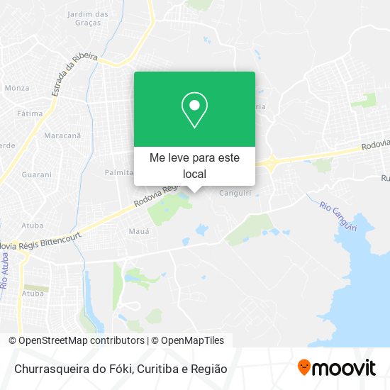Churrasqueira do Fóki mapa