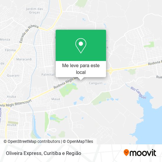 Oliveira Express mapa