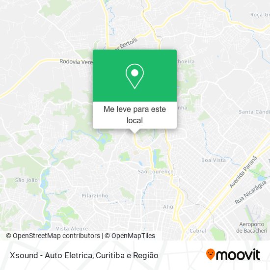 Xsound - Auto Eletrica mapa