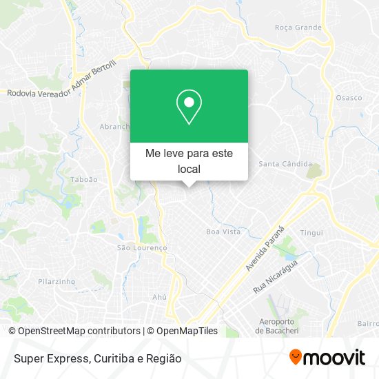 Super Express mapa