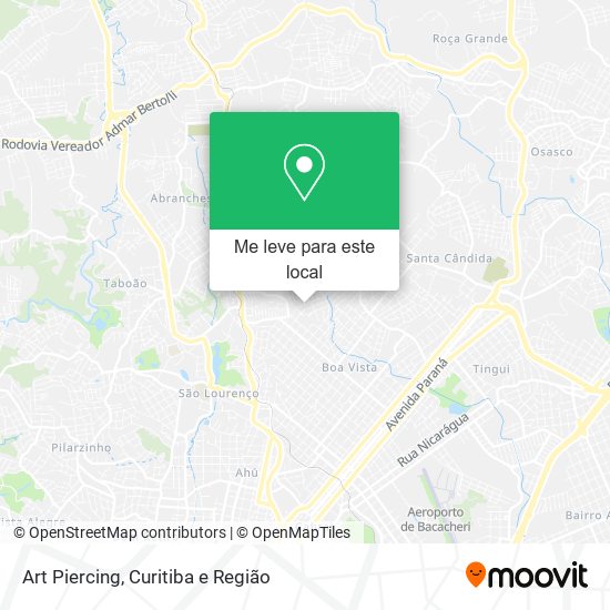 Art Piercing mapa