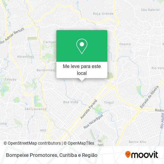 Bompeixe Promotores mapa