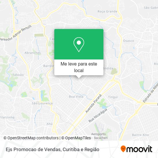 Ejs Promocao de Vendas mapa